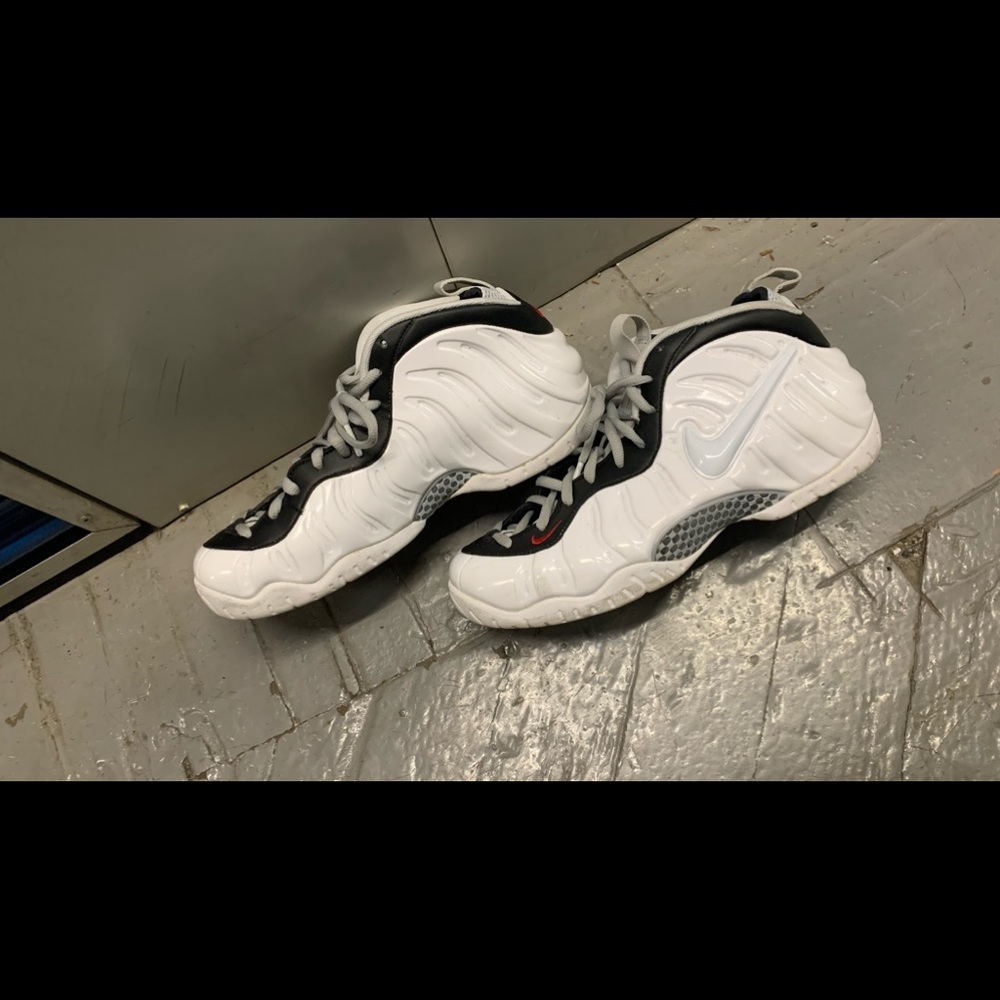 White Foamposite Pro